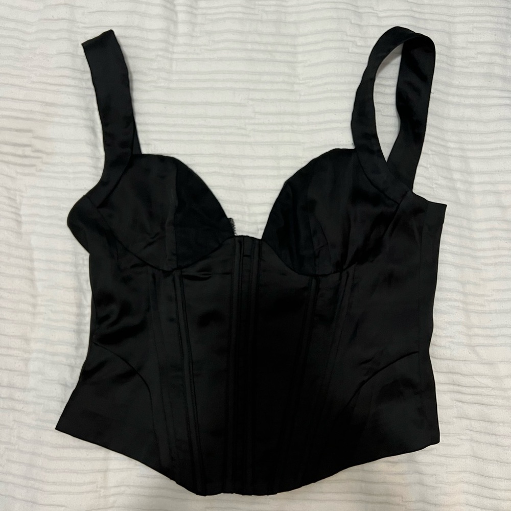 Princess Polly Rowley Black Top - Picture 3 of 5